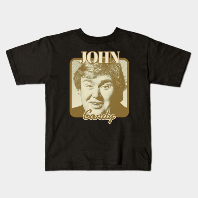 John Candy vintage classic Kids T-Shirt by LAKOSH